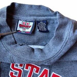 Gray Varsity Athletic Sweatshirt